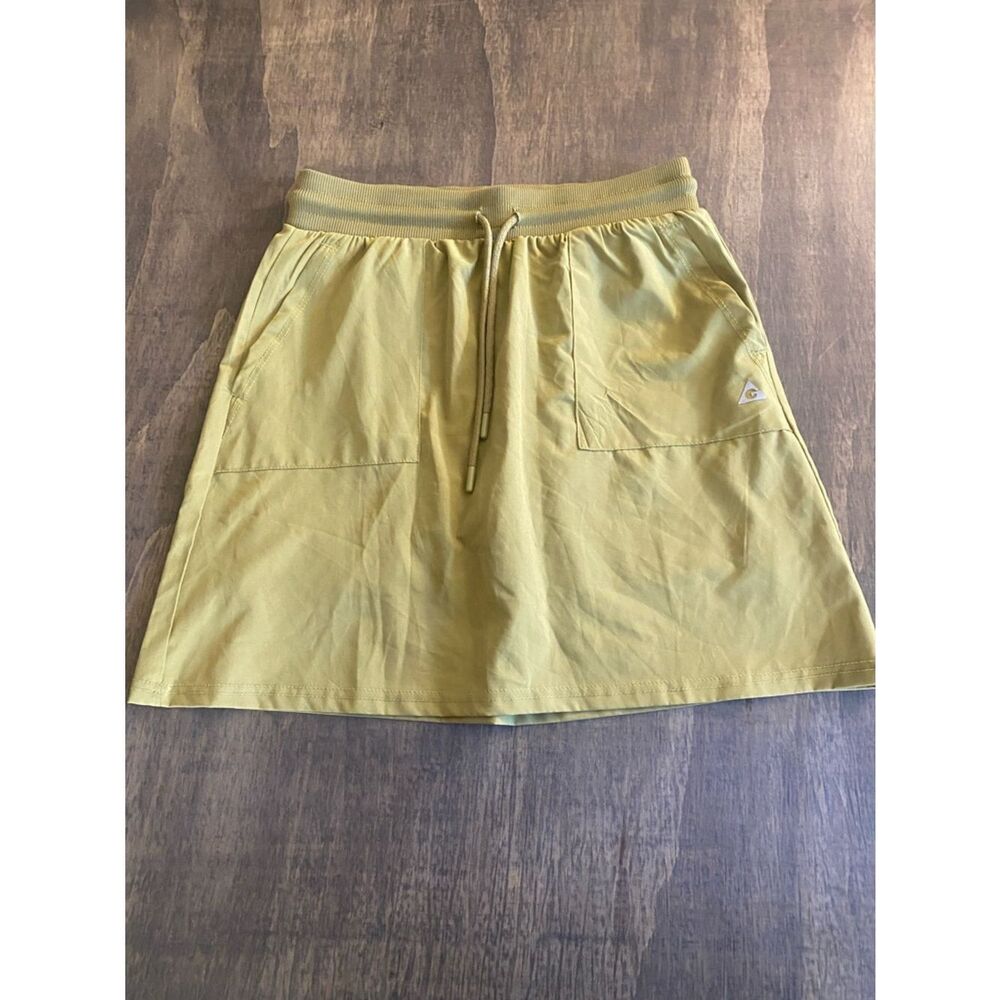 Gerry Women's Olive Green Drawstring A-Line Skort